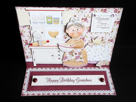 Grandma?s Kitchen Easel Card Kit by S.Elisabet Osborn Wright