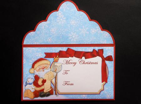 Christmas Money Wallet Santas Post by S.Elisabet Osborn Wright