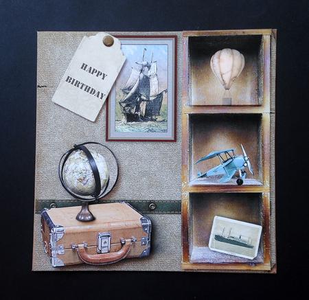 Dreams of Travel Male Mini Kit by S.Elisabet Osborn Wright