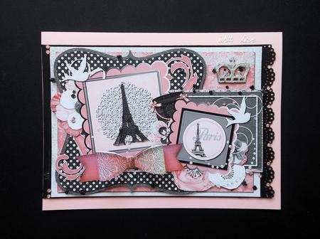 Vintage Paris 5x7 Quick Card by S.Elisabet Osborn Wright