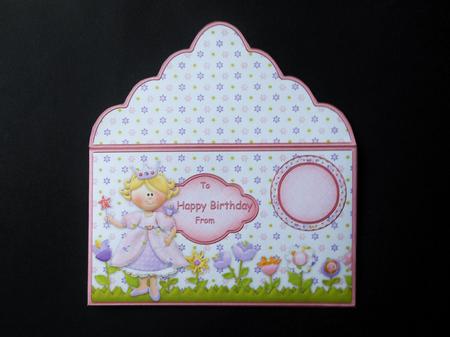 Little Princess Money Wallet Sheet 1 by S.Elisabet Osborn Wright