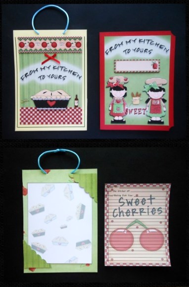 Recipe Card Kit - Apple Pie Girls by S.Elisabet Osborn Wright