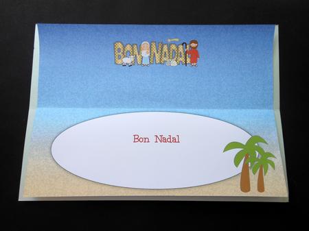 Nativity Bon Nadal Large Dl Insert by S.Elisabet Osborn Wright