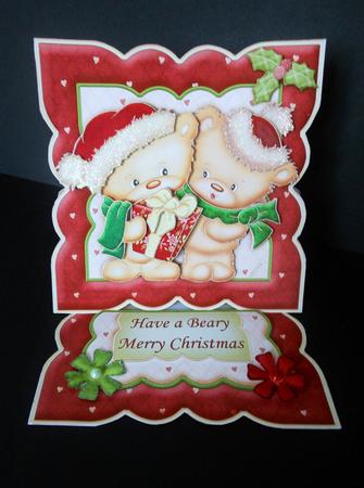 Christmas Gift Easel Card Kit by S.Elisabet Osborn Wright