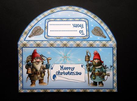 Money Wallet - Christmas Chaps by S.Elisabet Osborn Wright