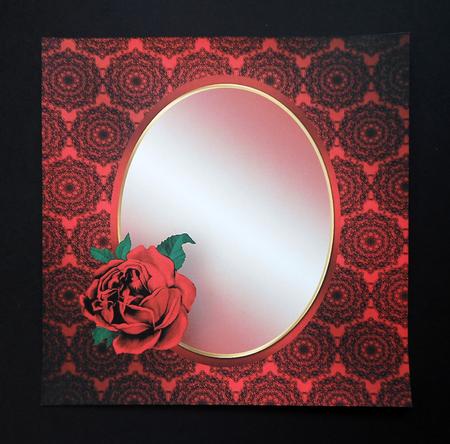 Black Lace Pocket Card Insert by S.Elisabet Osborn Wright