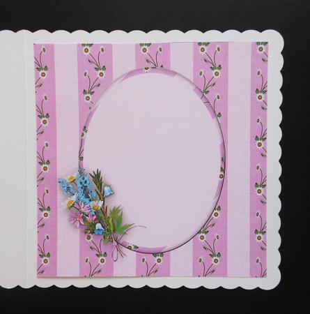 Cotton Print Pocket Card Insert by S.Elisabet Osborn Wright