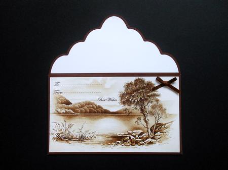 The Lake Money Wallet by S.Elisabet Osborn Wright