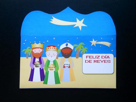 3 Wise Men Money Wallet Feliz Dia De Reyes by S.Elisabet Osborn Wright