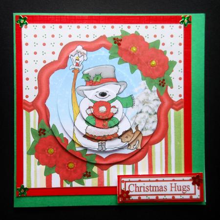 Snowman Hugs Pyramid by S.Elisabet Osborn Wright