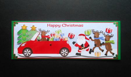 Let Me Drive Santa Large Dl by S.Elisabet Osborn Wright