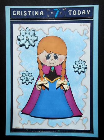 Princess Ana from Frozen A4 by S.Elisabet Osborn Wright