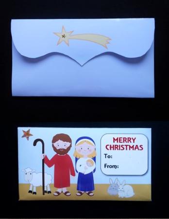 Nativity Money Wallet 2 by S.Elisabet Osborn Wright