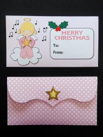 Christmas Angel with Star Money Wallet by S.Elisabet Osborn Wright