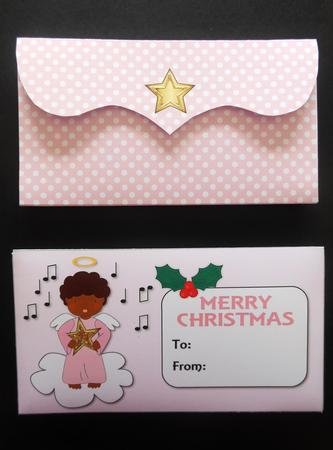 Christmas Angel with Star Money Wallet 2 by S.Elisabet Osborn Wright