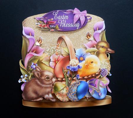 Easter Babies and Eggs Plus Gift Card by S.Elisabet Osborn Wright