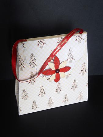 Christmas Trees - Large Gift Handbag by S.Elisabet Osborn Wright