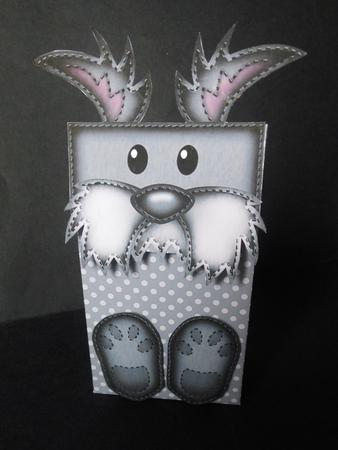 3D Scottie Dog Cute Character Gift Bag Mini Kit by S.Elisabet Osborn Wright