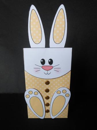 3D Bunny Cute Character Gift Bag Mini Kit by S.Elisabet Osborn Wright