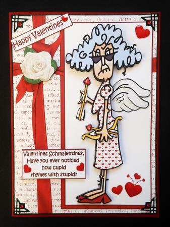 Stella Valentines and Cupid by S.Elisabet Osborn Wright