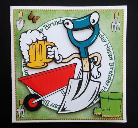 Gardening and a Pint by S.Elisabet Osborn Wright