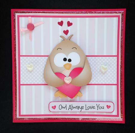 Owl Always Love You Anniversary/thinking of You Card by S.Elisabet Osborn Wright