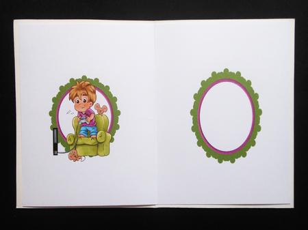 Young Birthday Boy Gamer Insert by S.Elisabet Osborn Wright