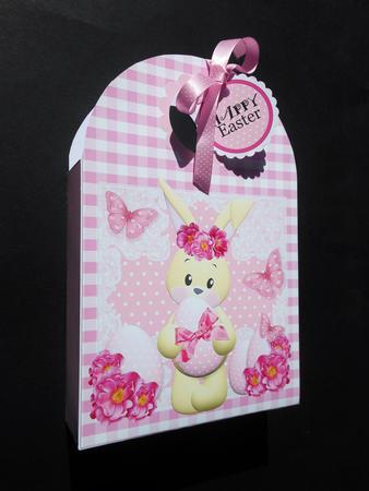 Sending Bunny Kisses Large Gift Bag by S.Elisabet Osborn Wright