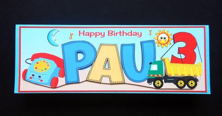 Toy Truck & Phone Pau 3 Large Dl by S.Elisabet Osborn Wright