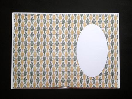 Damask Vintage Insert by S.Elisabet Osborn Wright