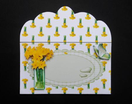 A Vase of Daffodils Money Wallet by S.Elisabet Osborn Wright
