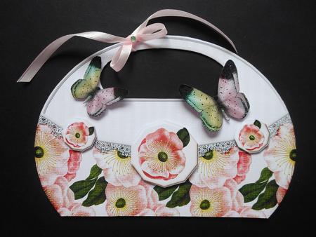 New Size Handbagcard Almond 116 by S.Elisabet Osborn Wright