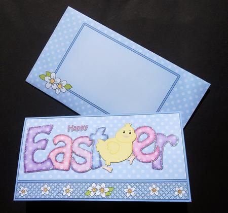 Easter Little Chick Money or Gift Wallet Card Kit by S.Elisabet Osborn Wright