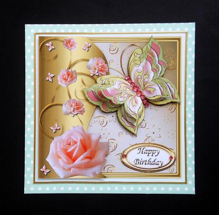 Peaceful Butterfly Square Topper 1 by S.Elisabet Osborn Wright