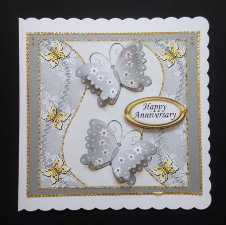 Butterflies Dance 6x6 Topper 5 by S.Elisabet Osborn Wright