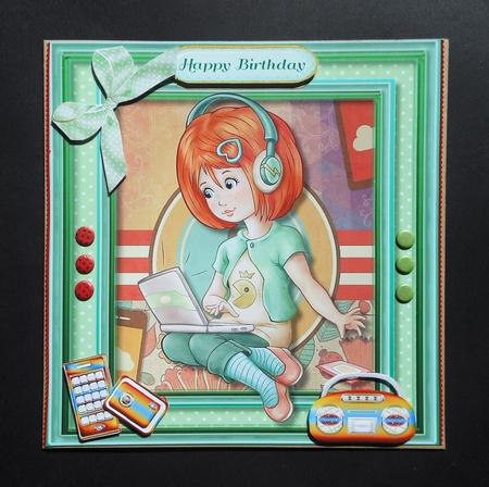 Trainee Telecomunications Girl by S.Elisabet Osborn Wright
