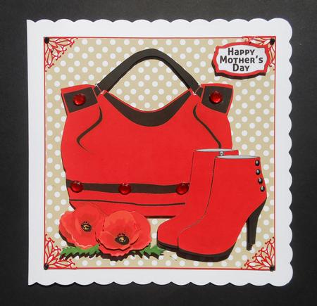 Handbag, Boots & Poppies 2 Mini Kit by S.Elisabet Osborn Wright