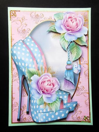 The Eccentric Shoes & Pastel Roses by S.Elisabet Osborn Wright