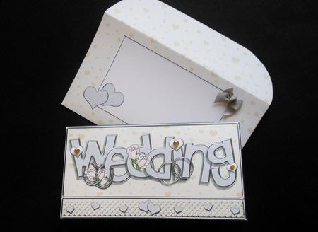 Wedding Money or Gift Wallet Card Kit by S.Elisabet Osborn Wright