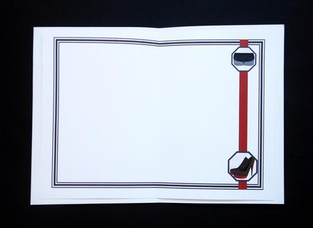Red Ribbon Insert by S.Elisabet Osborn Wright