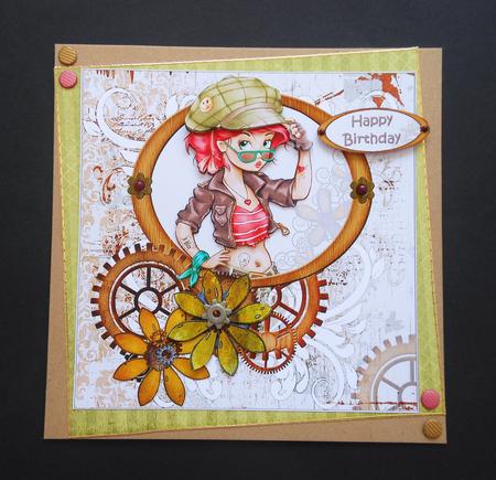 7x7 Steampunk Meets 1999 Rebel by S.Elisabet Osborn Wright