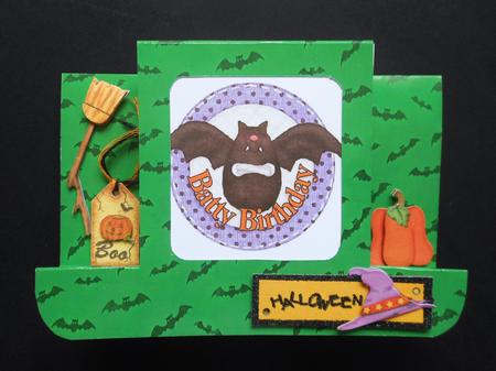 Creepy Bats Paper 2 by S.Elisabet Osborn Wright