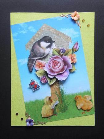 Spring Time Bird 3 by S.Elisabet Osborn Wright
