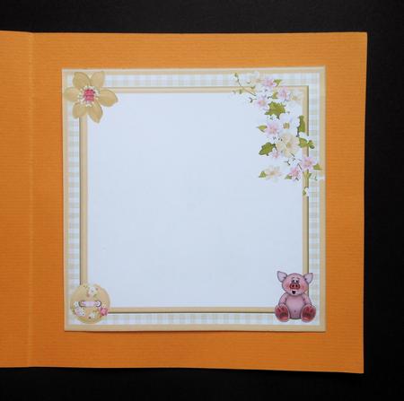 Happy Pigging Birthday Insert by S.Elisabet Osborn Wright