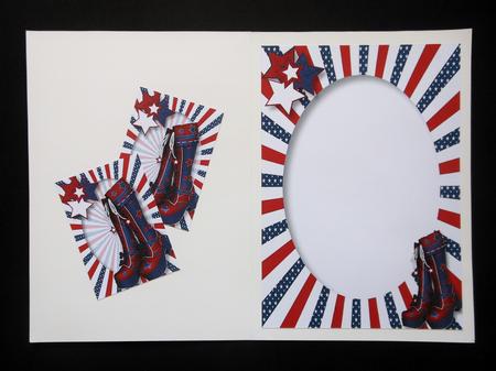 Beautiful Boots Stunning Stars A5 - Insert by S.Elisabet Osborn Wright