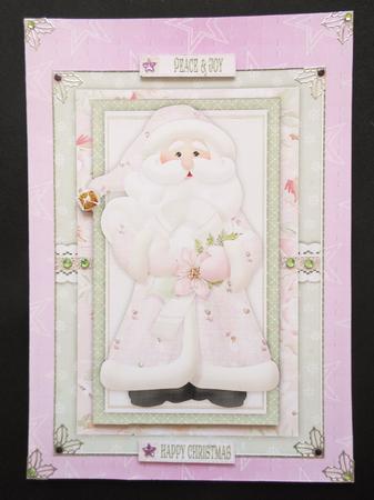 Quick Card Topper Santa by S.Elisabet Osborn Wright