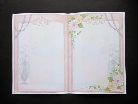 Fashionista! Pretty Flowers Insert by S.Elisabet Osborn Wright