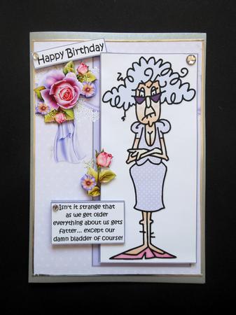 Stella as We Get Older Quick Card by S.Elisabet Osborn Wright