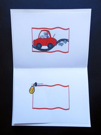 Teds a New Driver Insert by S.Elisabet Osborn Wright