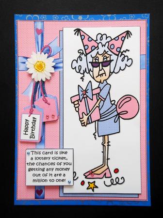 Stella Says the Cards Like a Lotto Ticket Quick Card by S.Elisabet Osborn Wright